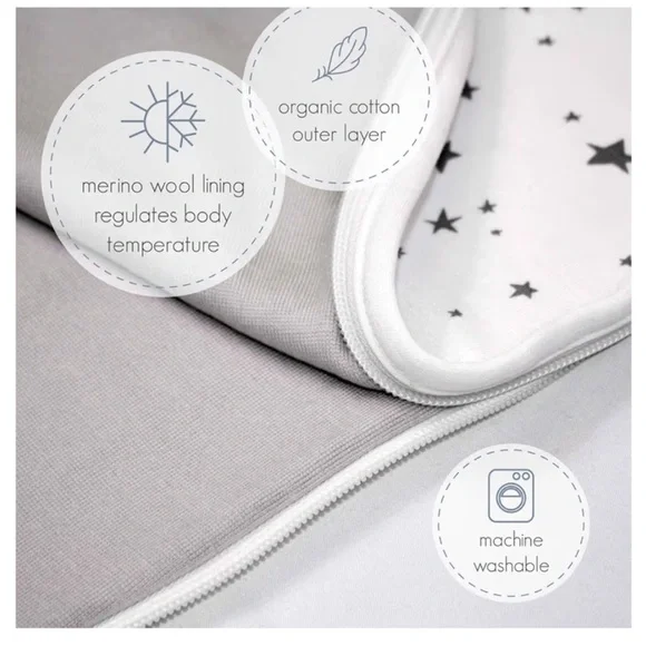 Merino wool 4 season sleep bag - Picture 3 of 5